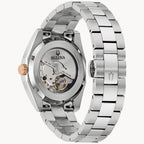 Reloj Bulova Surveyor de caballero pulsera de metal 39 mm - Vista lateral