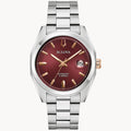 Reloj Bulova Surveyor de caballero pulsera de metal 39 mm - Reloj original en Guatemala