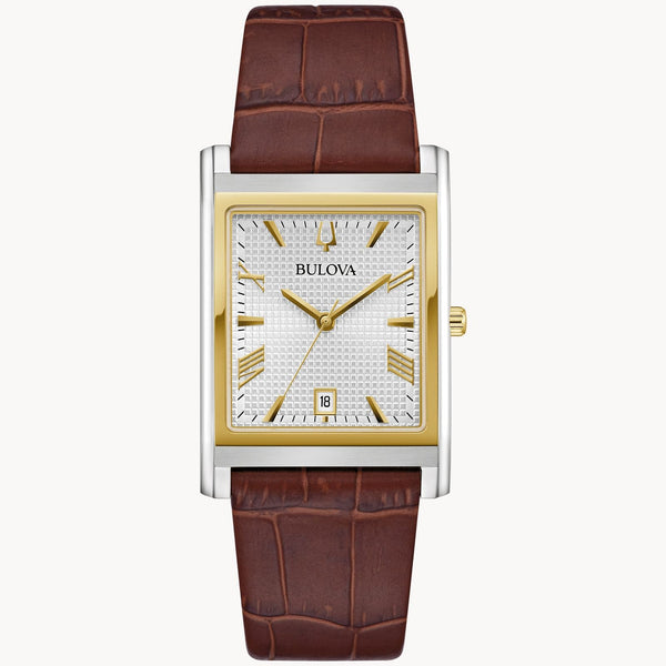 98B430 Reloj Bulova Sutton de hombre pulsera de cuero