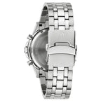 Reloj Bulova Marine Star Hombre Correa Acero Azul - Vista trasera