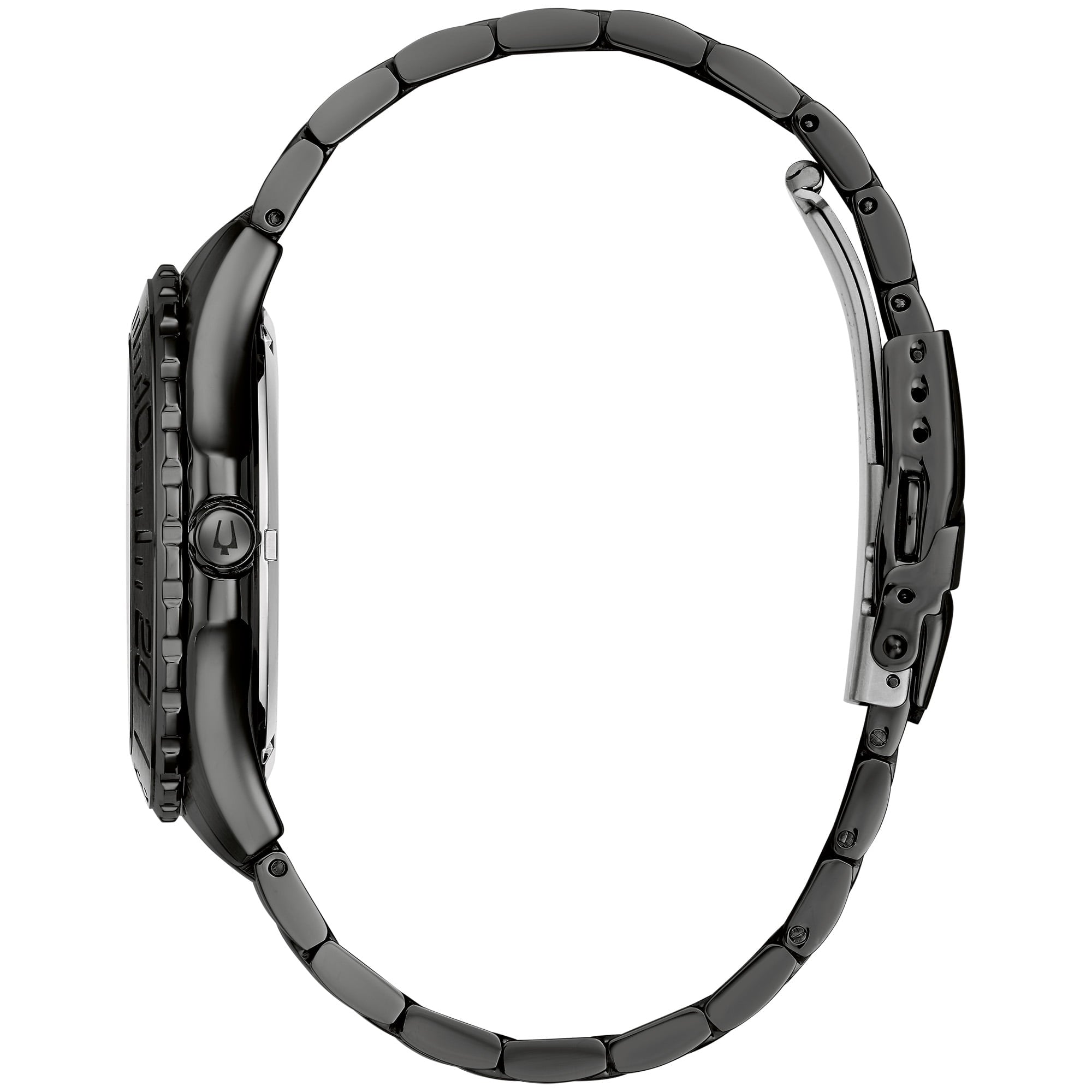 Reloj Bulova Classic Sport de hombre pulsera de metal 42 mm - Vista lateral