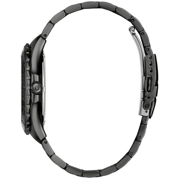 Reloj Bulova Classic Sport de hombre pulsera de metal 42 mm - Vista lateral
