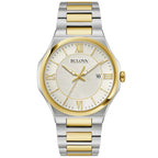 98B440 Reloj Bulova Classic de hombre pulsera de metal 40 mm - Acero Inoxidable Bicolor