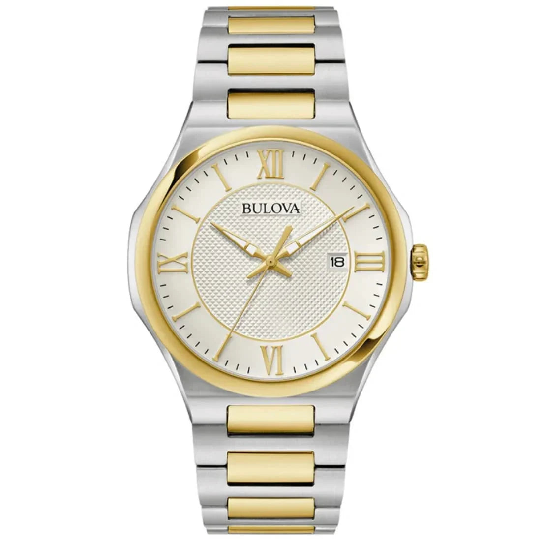 98B440 Reloj Bulova Classic de hombre pulsera de metal 40 mm - Acero Inoxidable Bicolor