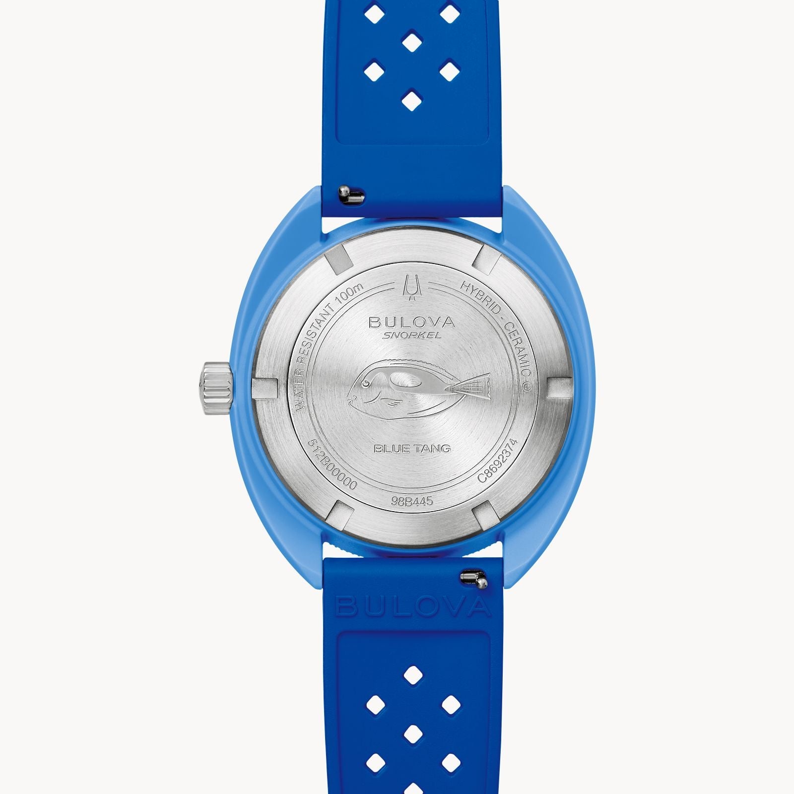 98B445 Reloj Bulova Snorkel de hombre correa de resina 41mm