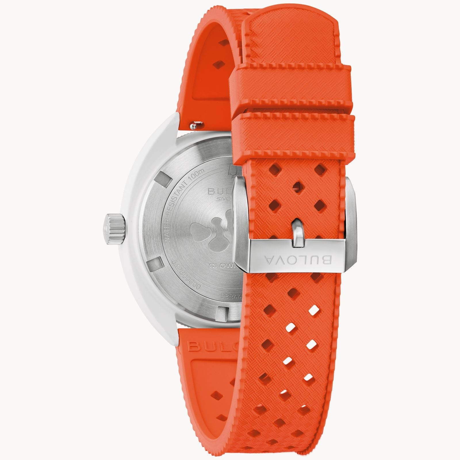 98B448 Reloj Bulova Snorkel Unisex pulsera de caucho 41 mm