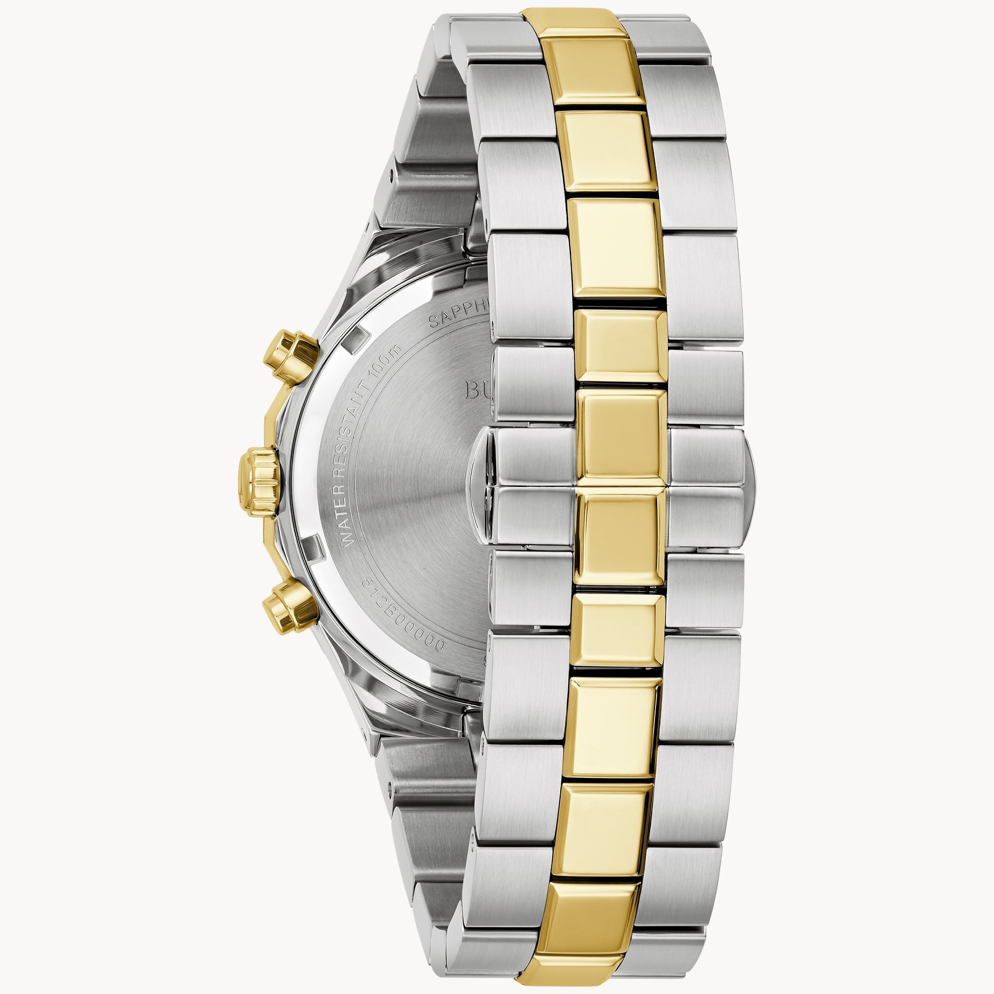 Reloj Bulova Prestige Hombre Acero Bicolor - Vista trasera