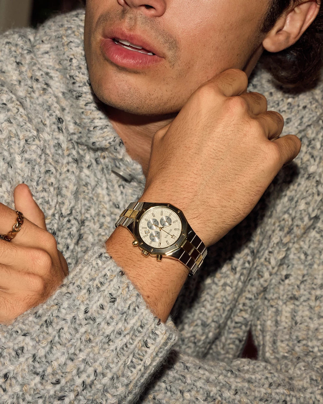 Reloj Bulova Prestige Hombre Acero Bicolor - Detalle de esfera