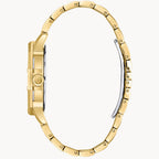 Reloj Bulova Octava Hombre Acero Dorado Cristales - Detalle de esfera