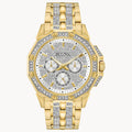 Reloj Bulova Octava Hombre Acero Dorado Cristales - Reloj original en Guatemala