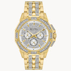 Reloj Bulova Octava Hombre Acero Dorado Cristales - Reloj original en Guatemala