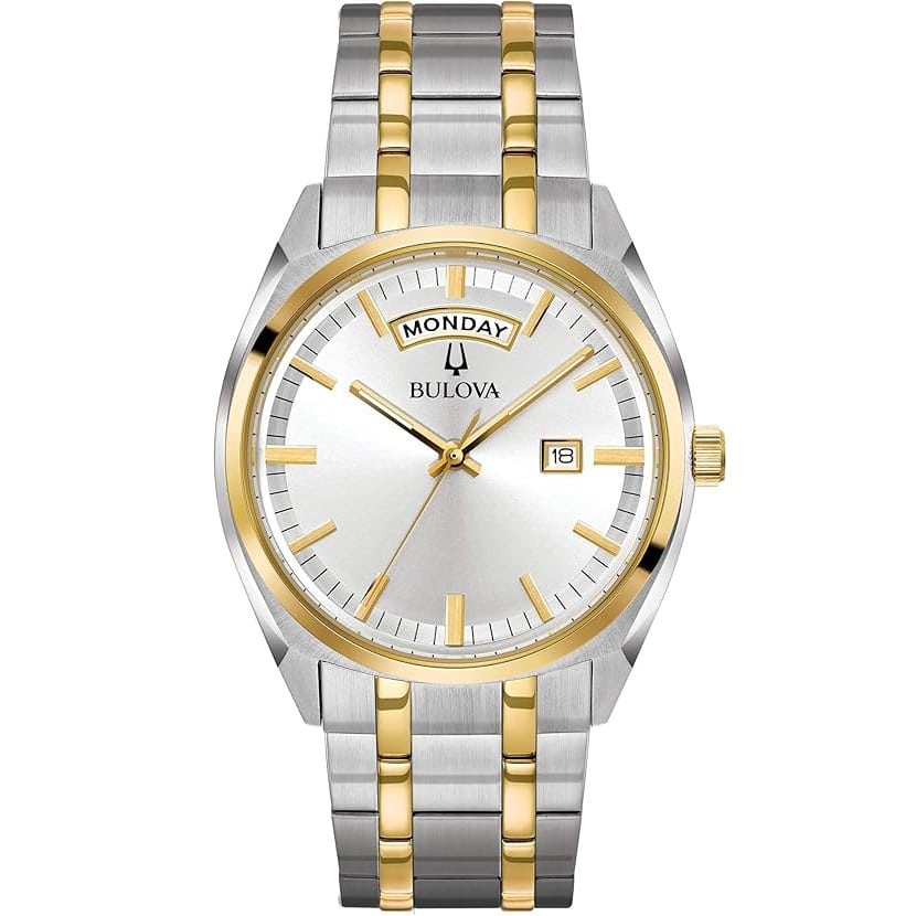 Reloj Bulova Surveyor Hombre Acero Bicolor - Reloj original en Guatemala