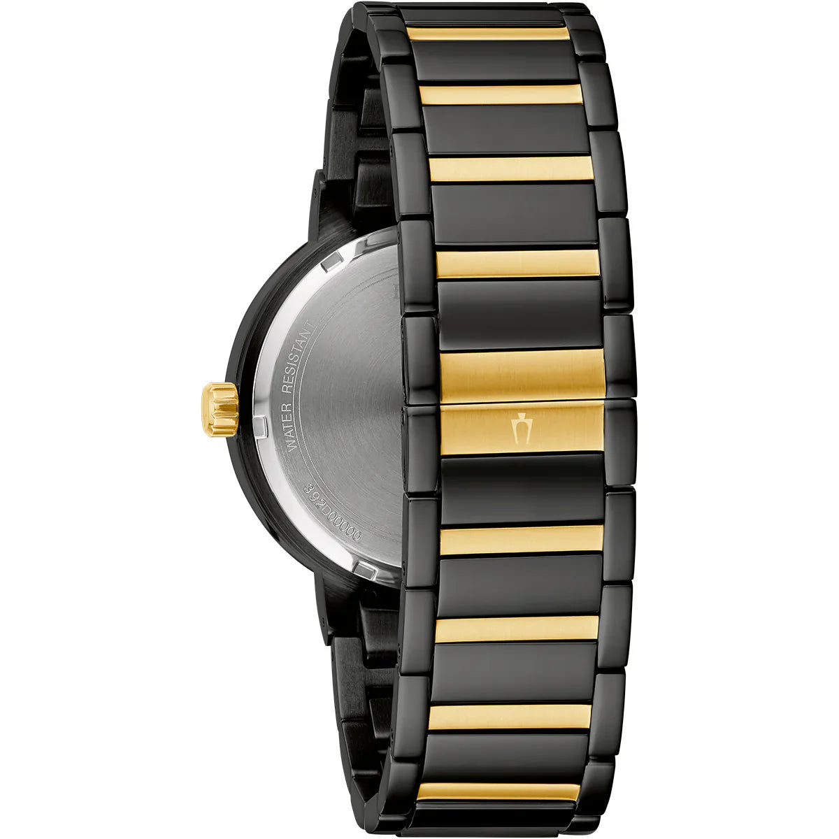 Reloj Bulova Futuro Hombre Acero Negro y Dorado - Detalle de esfera