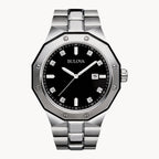 Reloj Bulova Classic Diamond Hombre Brazalete Acero Negro - Reloj original en Guatemala