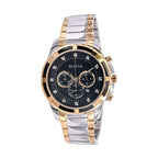 Reloj Bulova Hombre Acero Bicolor Esfera Verde - Vista lateral