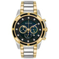 Reloj Bulova Hombre Acero Bicolor Esfera Verde - Reloj original en Guatemala