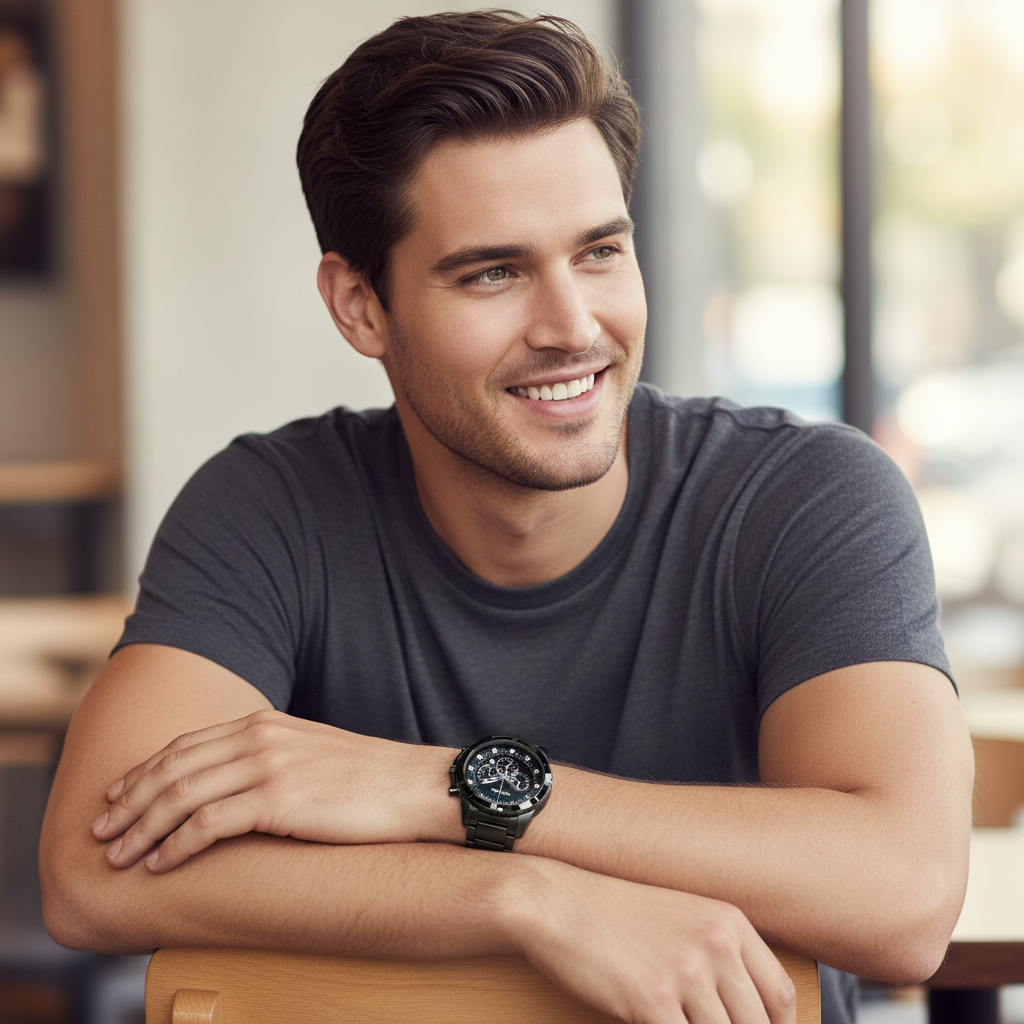 Reloj Bulova Diamond Accent de hombre pulsera de metal 44 mm - Detalle de esfera