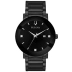 Reloj Bulova Modern Diamond Hombre Acero Negro - Reloj original en Guatemala
