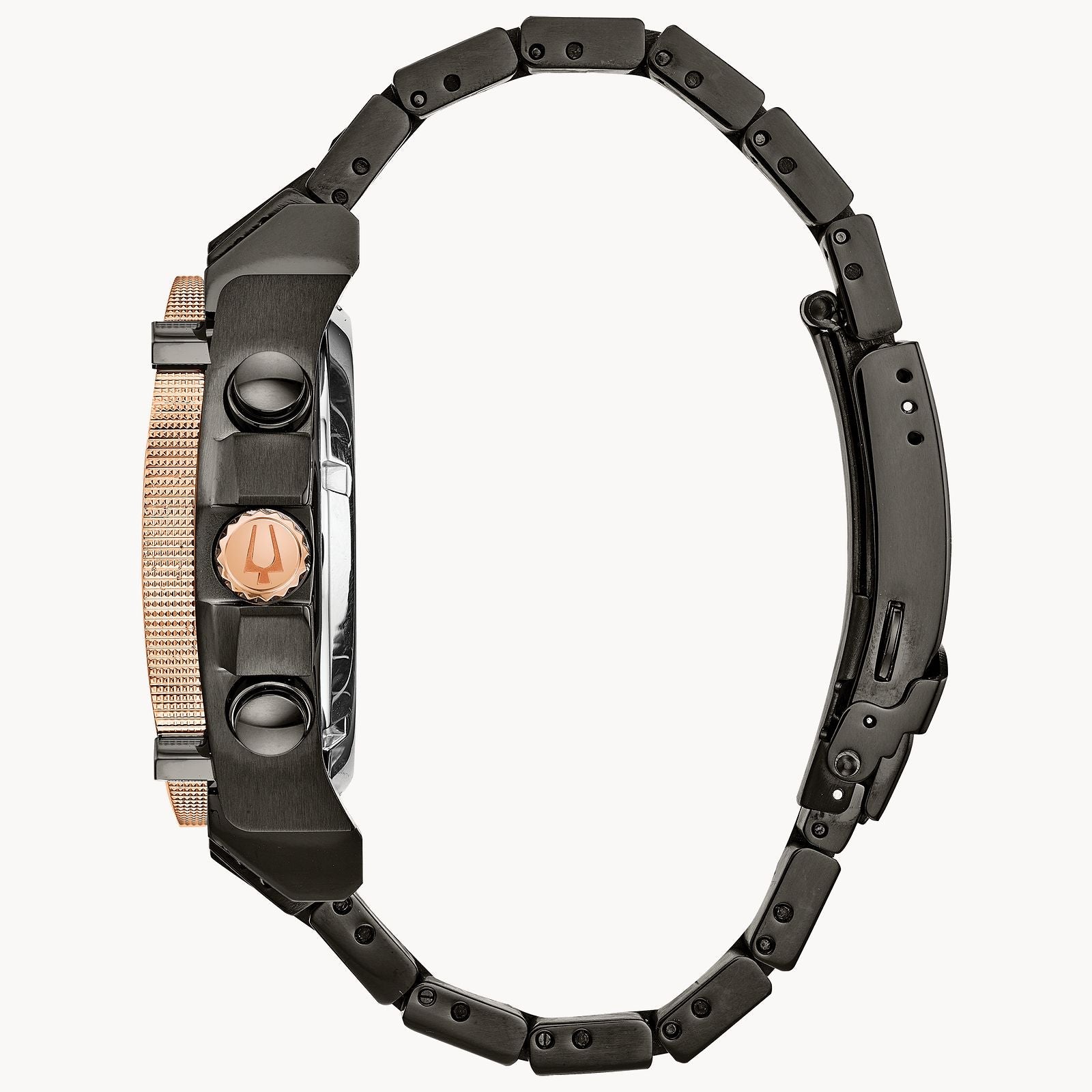 Reloj Bulova Icon de caballero pulsera de metal 46 mm - Detalle de esfera