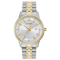 98D161 Bulova Classic para caballero correa de metal
