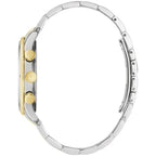 Reloj Bulova Diamante Hombre Acero Bicolor Negro - Vista lateral
