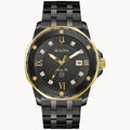Reloj Bulova Marine Star Hombre Acero Negro y Dorado - Reloj original en Guatemala
