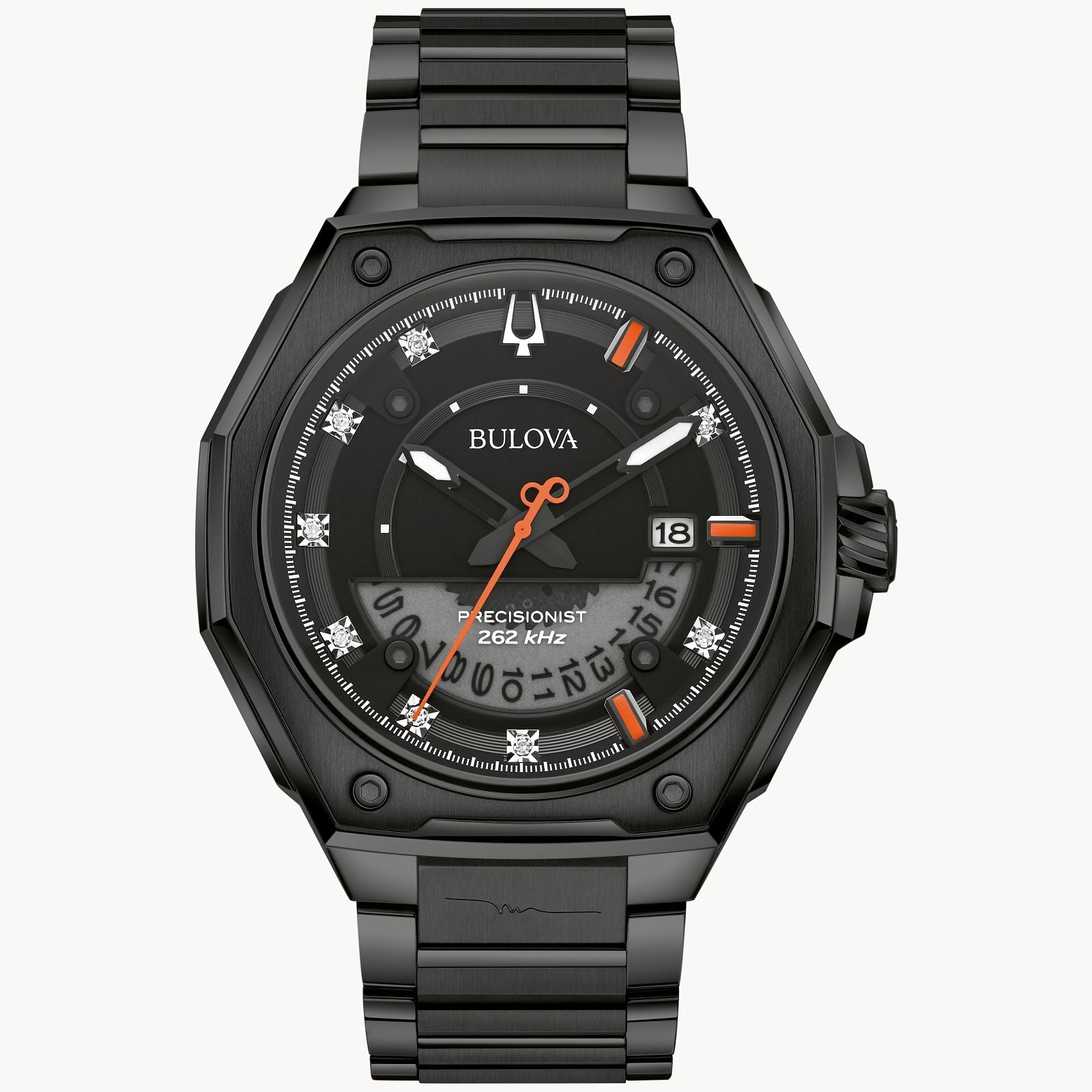 98D183 Reloj Bulova Series X Marc Anthony de caballero pulsera de metal