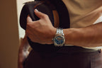 98D184 Reloj Bulova Marine Star Marc Anthony de hombre pulsera de metal 45 mm