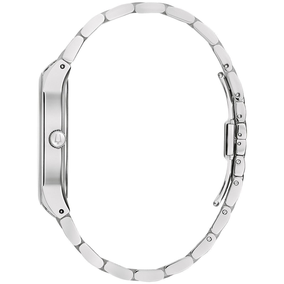 Bulova Modern reloj de hombre correa de acero inoxidable - Detalle de esfera