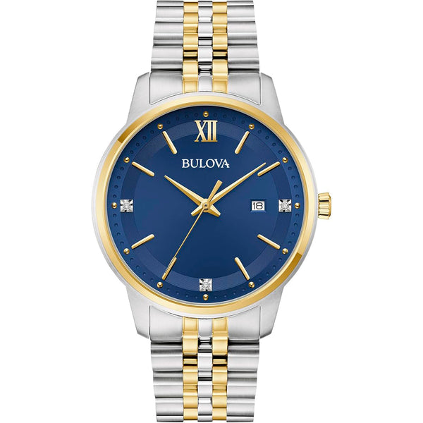 Reloj Bulova Classic Hombre Acero Bicolor Esfera - Reloj original en Guatemala