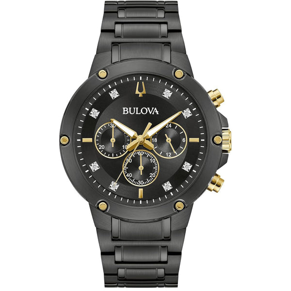 Reloj Bulova Diamond de hombre pulsera de metal - Reloj original en Guatemala
