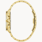 Reloj Bulova Classic Hombre Acero Dorado con Diamantes - Detalle de esfera