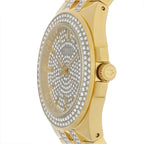 Reloj Bulova Crystal de hombre correa de metal - Vista trasera