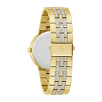 Reloj Bulova Crystal de hombre correa de metal - Vista lateral