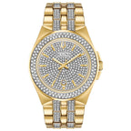 Reloj Bulova Crystal de hombre correa de metal - Reloj original en Guatemala