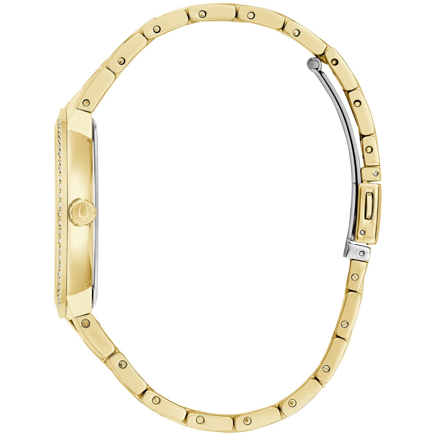Reloj Bulova Crystal Dorado para Hombre - Detalle de esfera