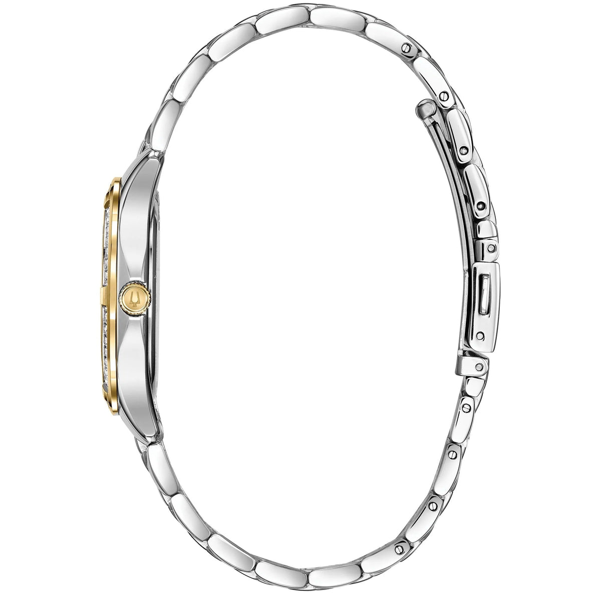 Bulova 98L255 reloj de dama brazalete de acero inoxidable - Bicolor