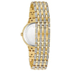 Reloj Bulova Phantom Crystal de señorita pulsera de metal - Detalle de esfera