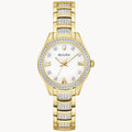 Reloj Bulova Cristal de señorita banda de acero inoxidable 29 mm - Reloj original en Guatemala