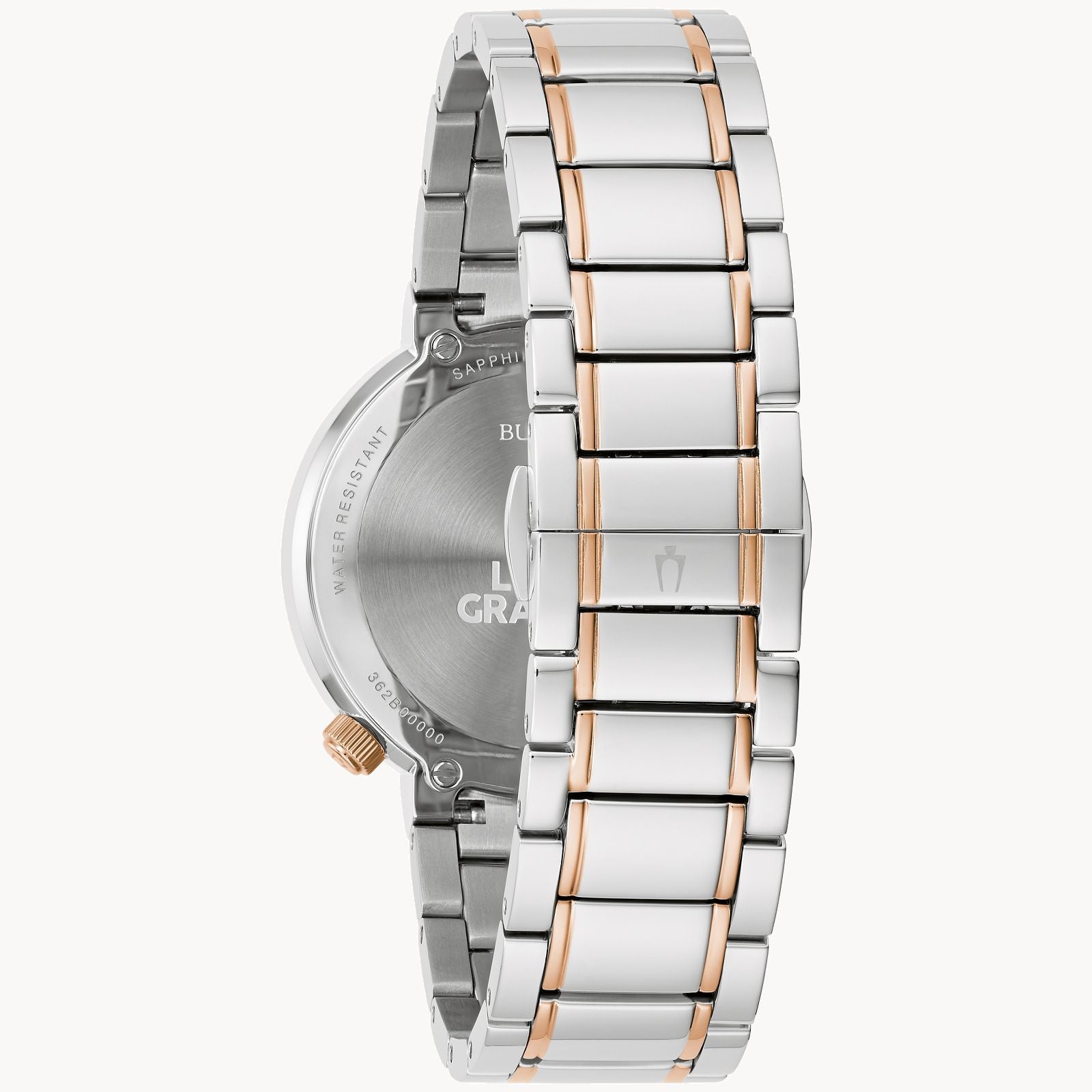 Reloj Bulova Latin Grammy Mujer Acero Bicolor - Vista lateral