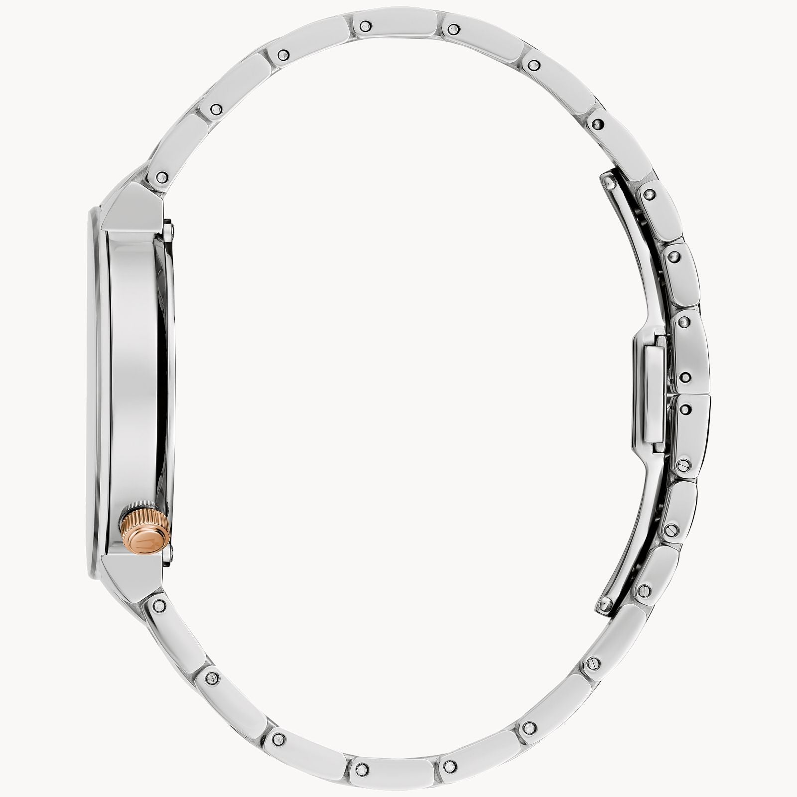 Reloj Bulova Latin Grammy Mujer Acero Bicolor - Detalle de esfera