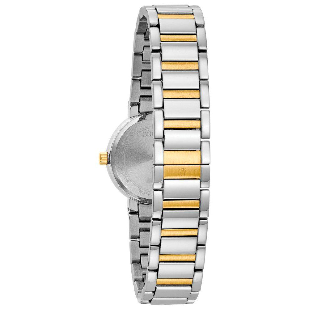 Reloj Bulova Modern Mujer Acero Bicolor Esfera - Vista lateral
