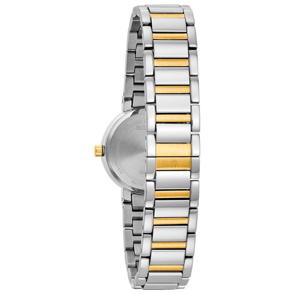 Reloj Bulova Modern Mujer Acero Bicolor Esfera - Vista lateral