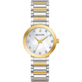 Reloj Bulova Futuro Mujer Acero Bitono - Reloj original en Guatemala