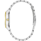 Reloj Bulova Diamond Mujer Acero Bicolor - Detalle de esfera