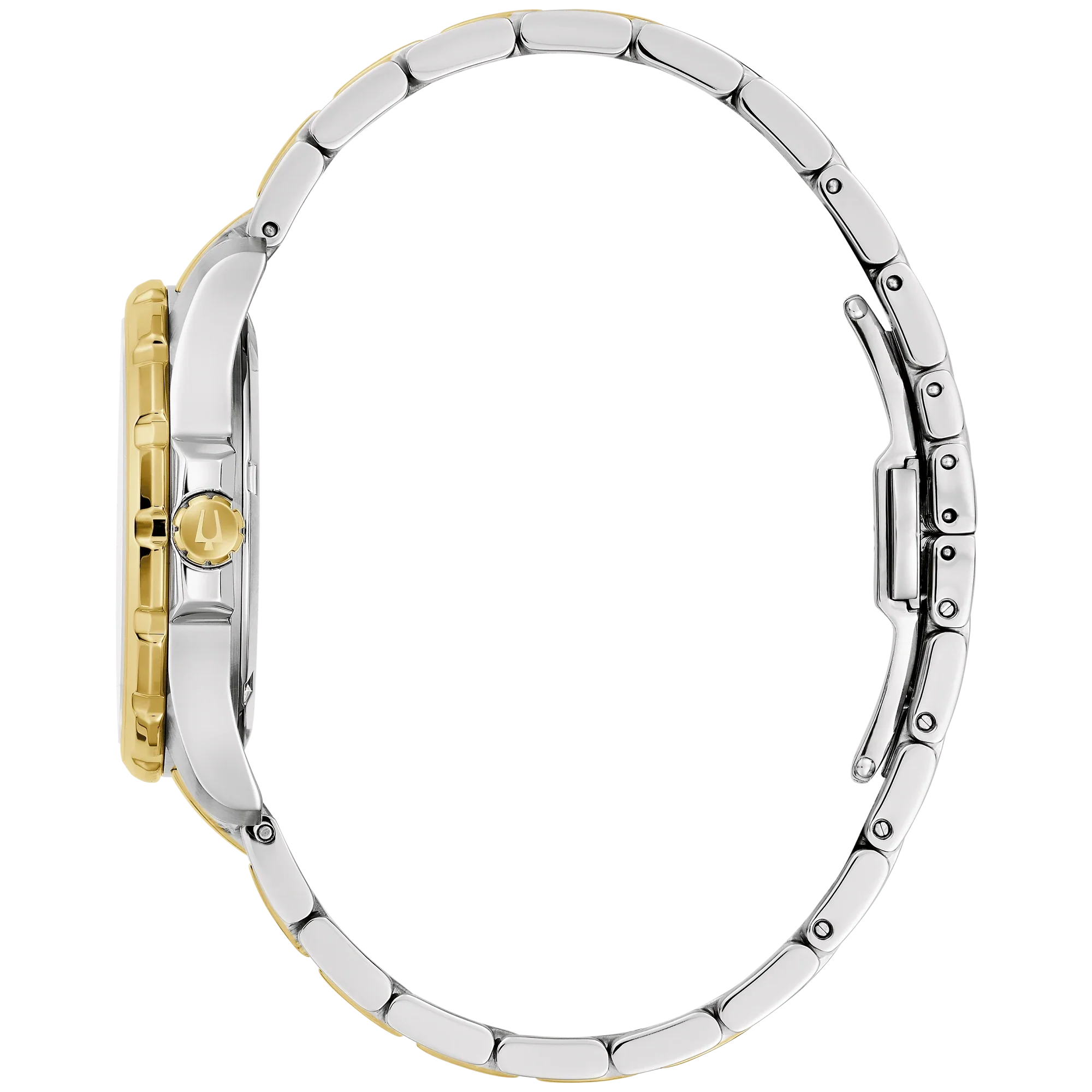 Reloj Bulova Marine Star Mujer Acero Bicolor - Vista lateral