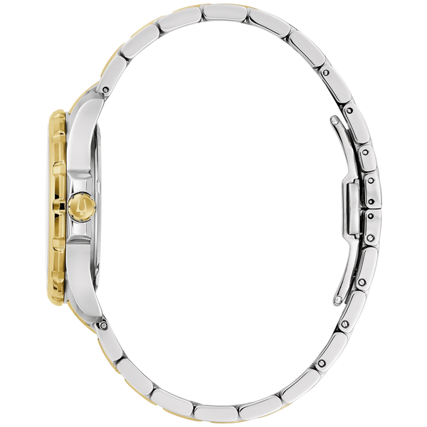 Reloj Bulova Marine Star Mujer Acero Bicolor - Vista lateral