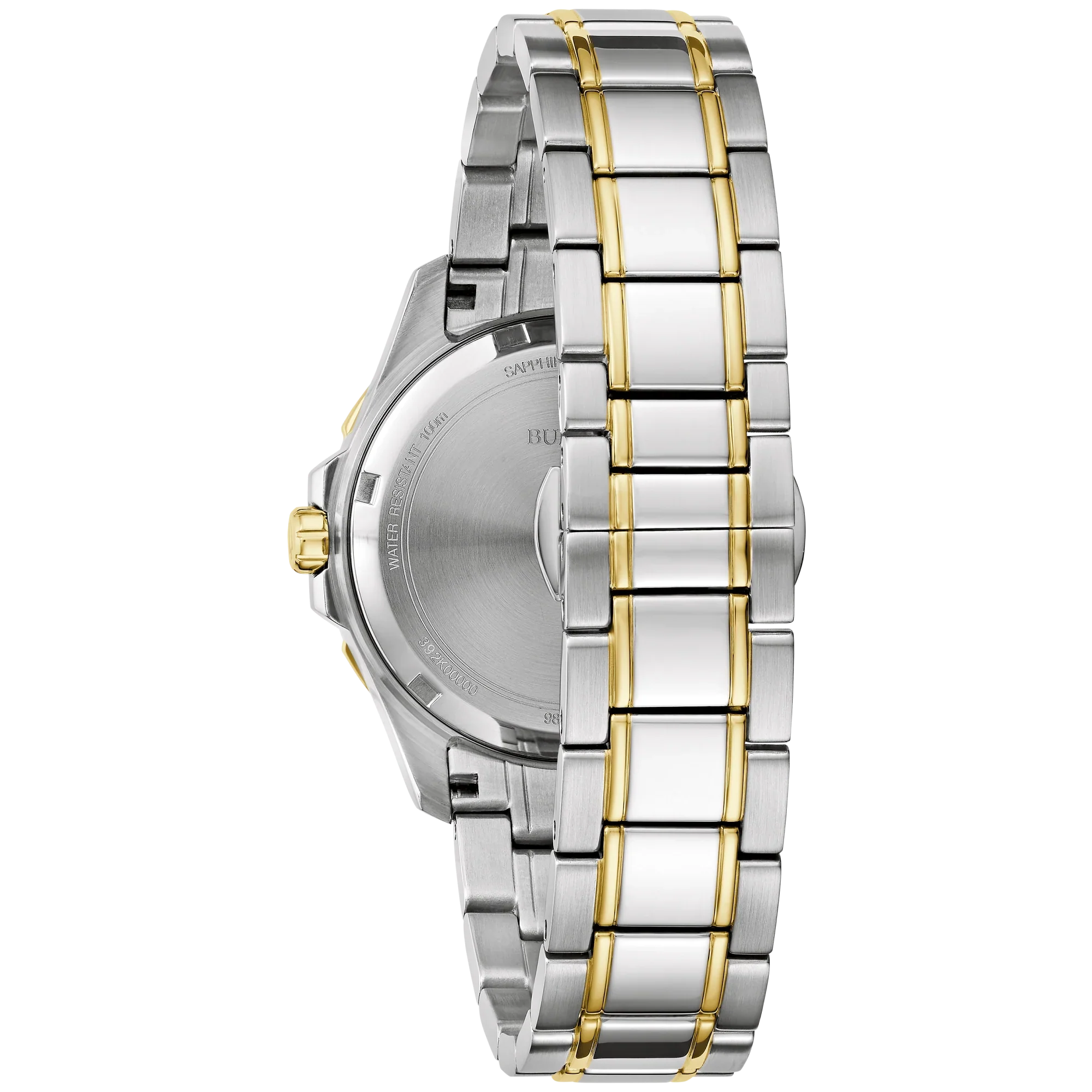 Reloj Bulova Marine Star Mujer Acero Bicolor - Detalle de esfera