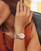 Reloj Bulova Marine Star Mujer Acero Bicolor - Vista trasera