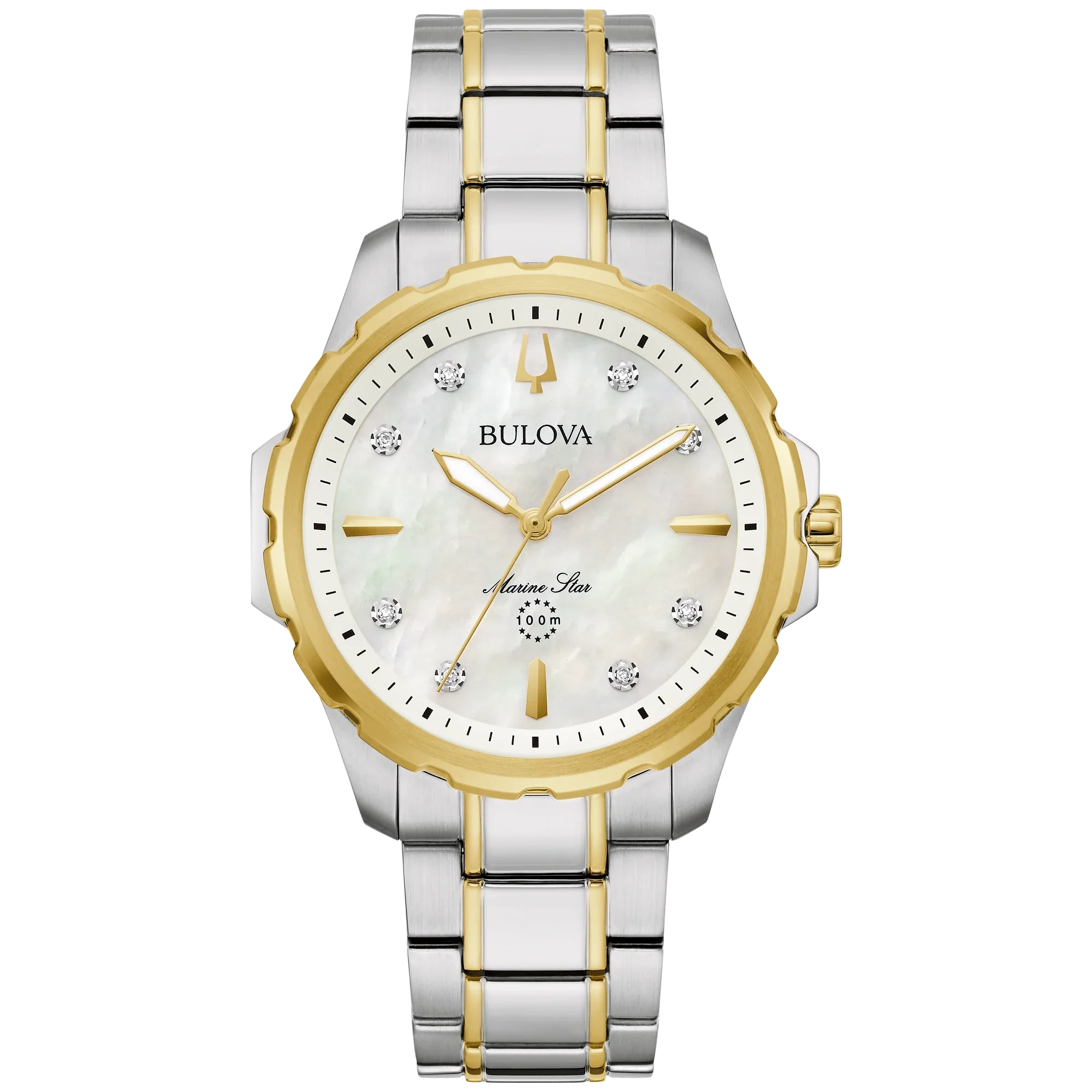 Reloj Bulova Marine Star Mujer Acero Bicolor - Reloj original en Guatemala